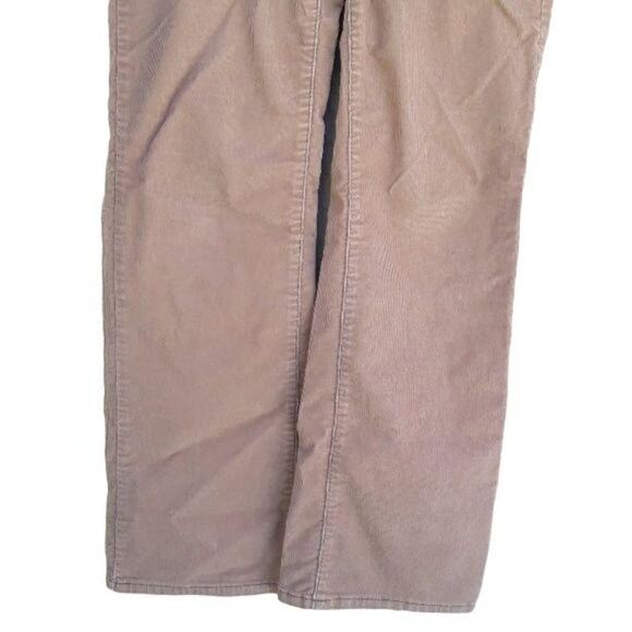 Vtg Polo Jeans Co Pants Corduroy High-rise Wide Straight Leg Camel Sz 2 - Picture 6 of 8